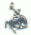 21x17mm AS Cowboy and Horse Charms